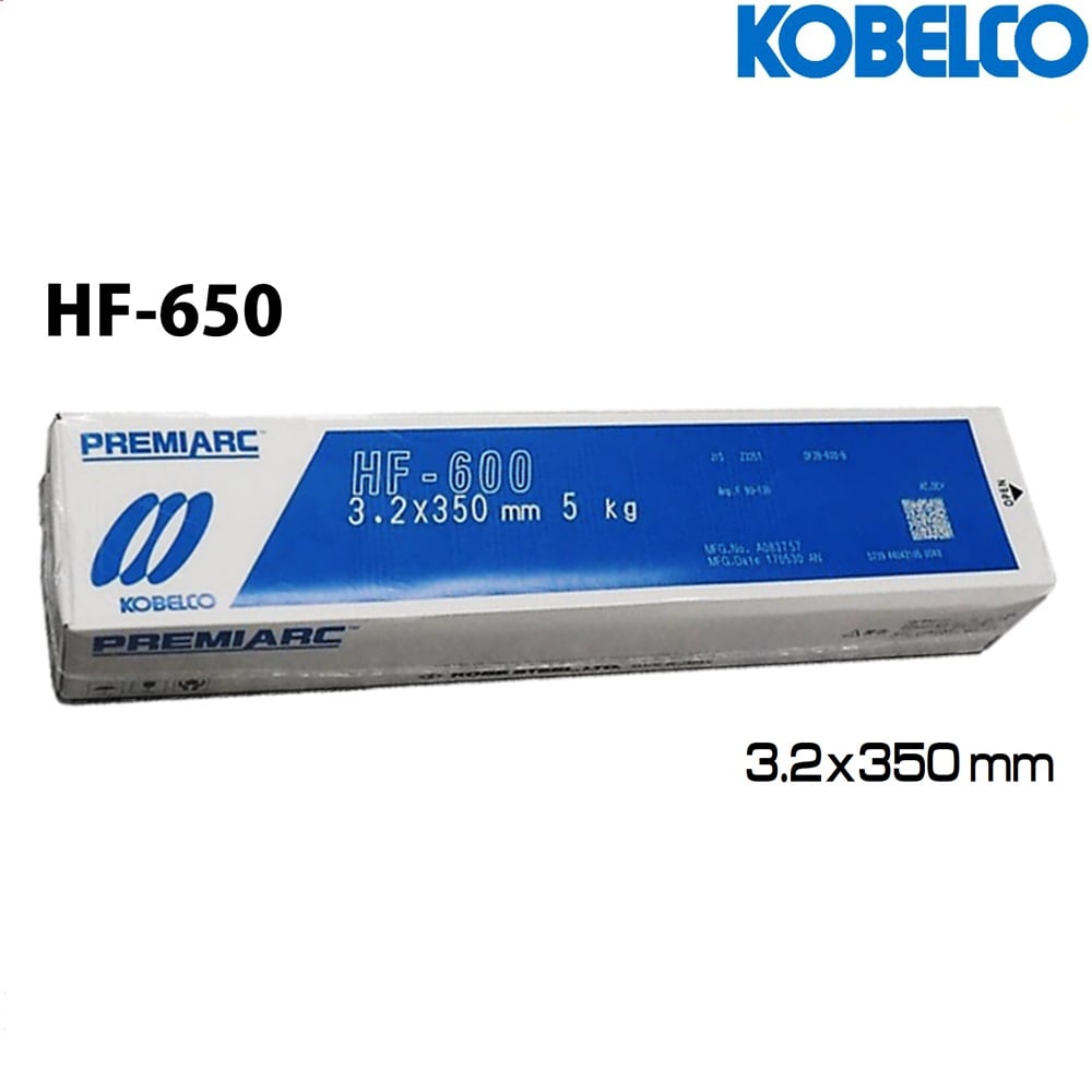 SKI - สกี จำหน่ายสินค้าหลากหลาย และคุณภาพดี | KOBE ลวดเชื่อม โกเบ HF-650 เชื่อมลวด 3.2 mm. (ลังละ 20 กก.)